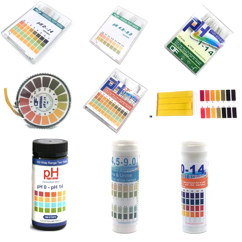 Ph Strip Test - PH0-14 Test Paper Laboratory Household PH