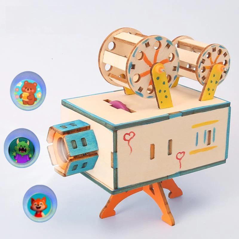 1 Set Wooden DIY Film Projecto - Science Hobby Kit 评论和价格