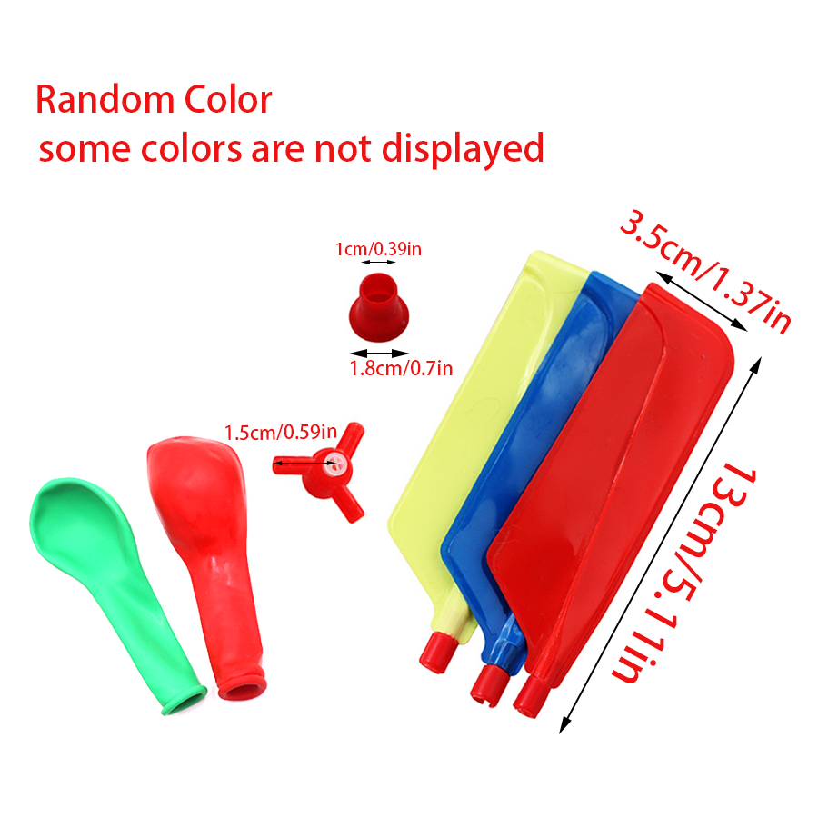 3/6/9sets Balloon Propeller He - Science Project Diy 评论和价格