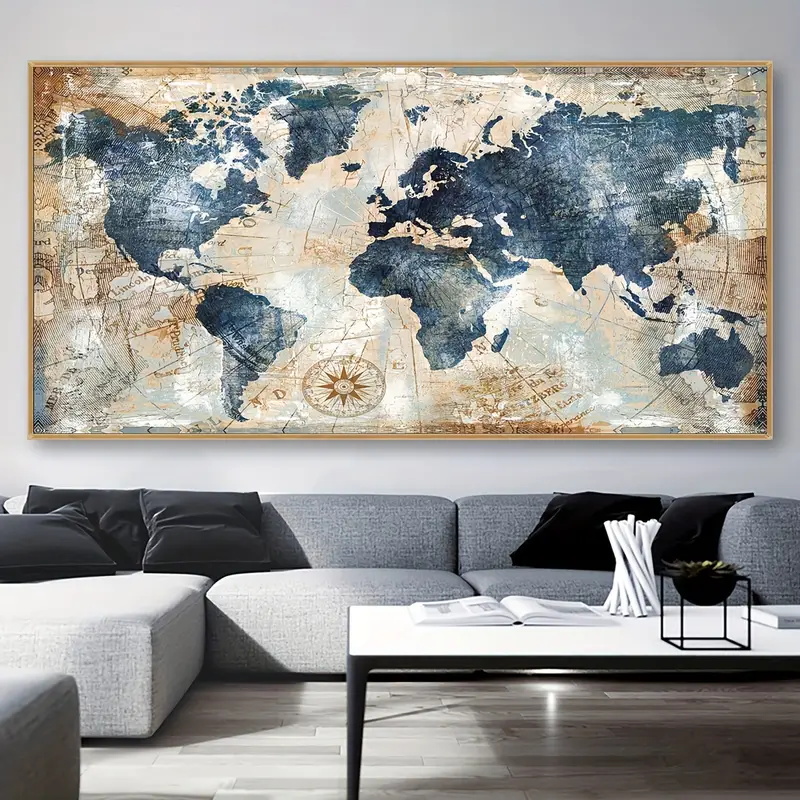 1pc Canvas Poster Vintage Art  - Star Map Poster 评论和价格