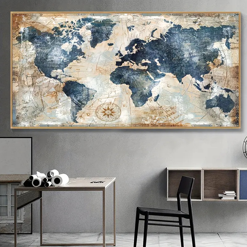 1pc Canvas Poster Vintage Art  - Star Map Poster 评论和价格