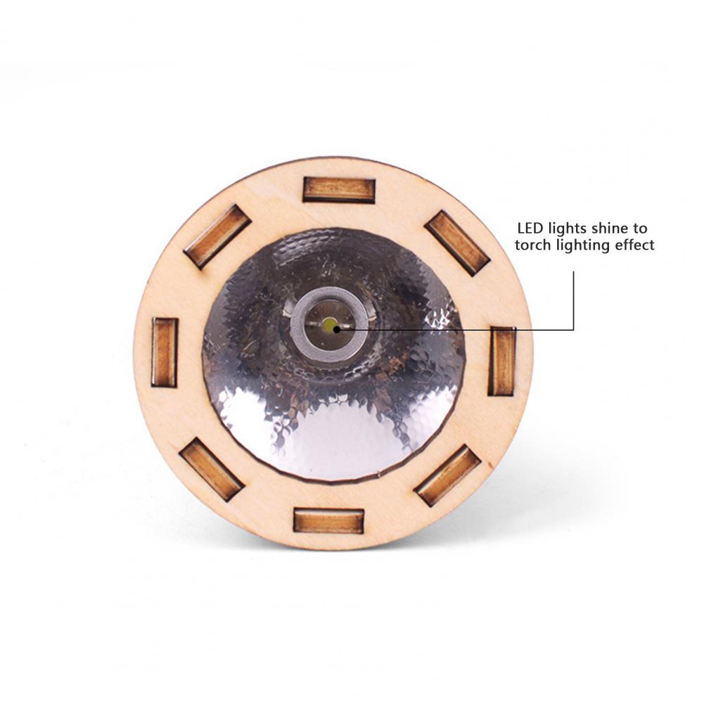 Wooden DIY Flashlight Puzzle K - Science Project 评论和价格