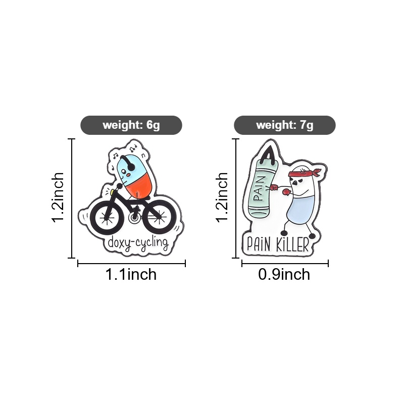 Doxy-cycling Enamel Pins Carto - Science Buddies 评论和价格