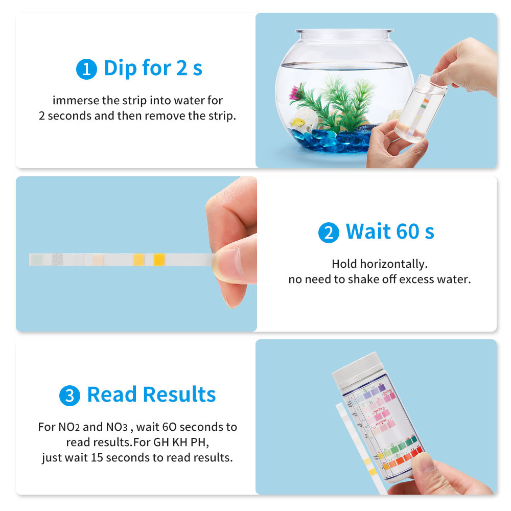 6-In-1 Water Quality Test Stri - Ph Strip Test 评论和价格