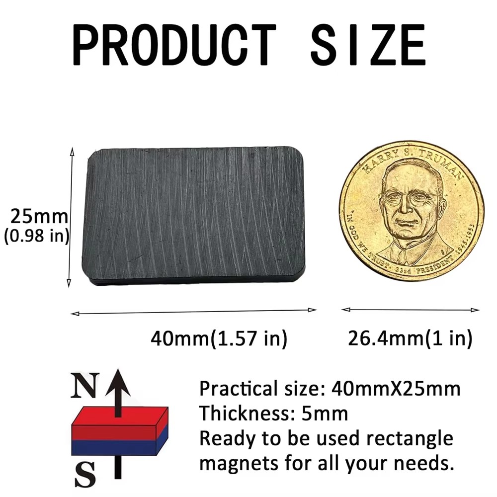 8/12pcs Ferrite Ceramic Blocks - Hobby Is Science 评论和价格