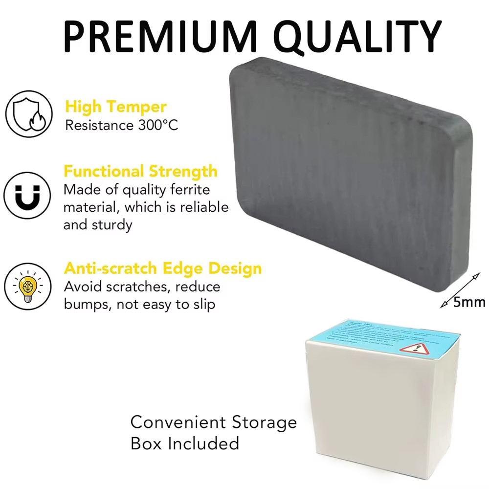 8/12pcs Ferrite Ceramic Blocks - Hobby Is Science 评论和价格