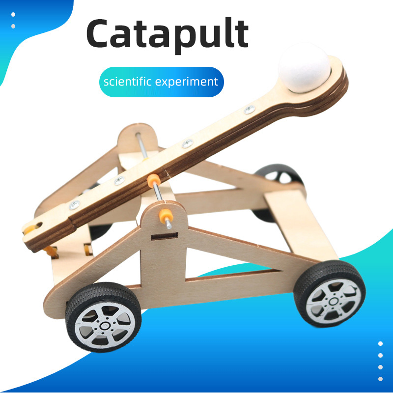 DIY Catapult Toy DIY Science E - Science Project Kit 评论和价格