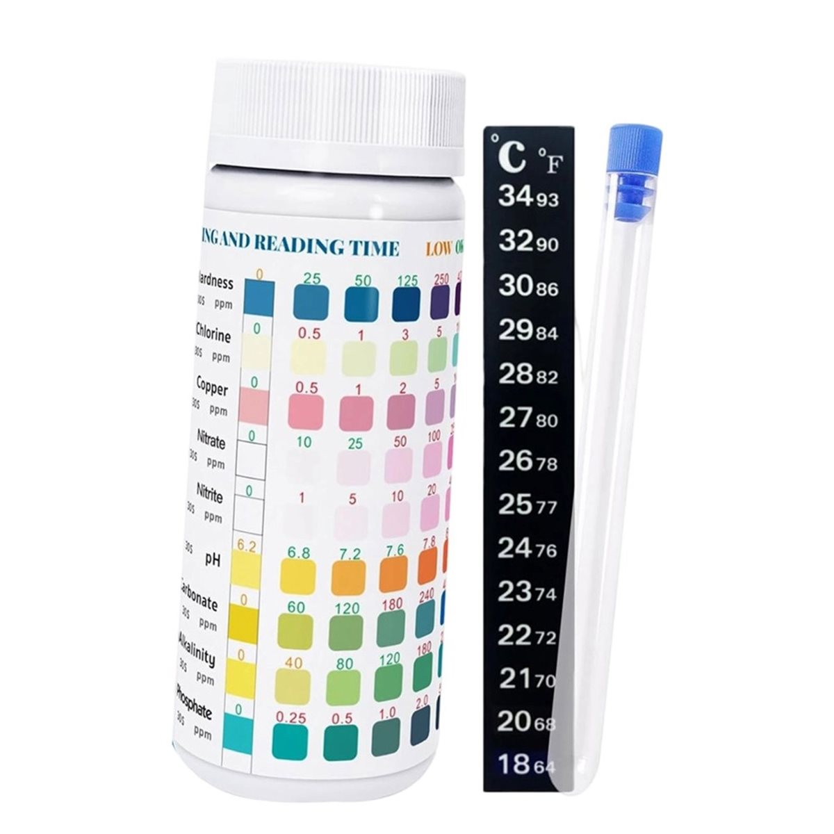HGHO 9 in 1 Aquarium Test Stri - Ph Strip Test 评论和价格