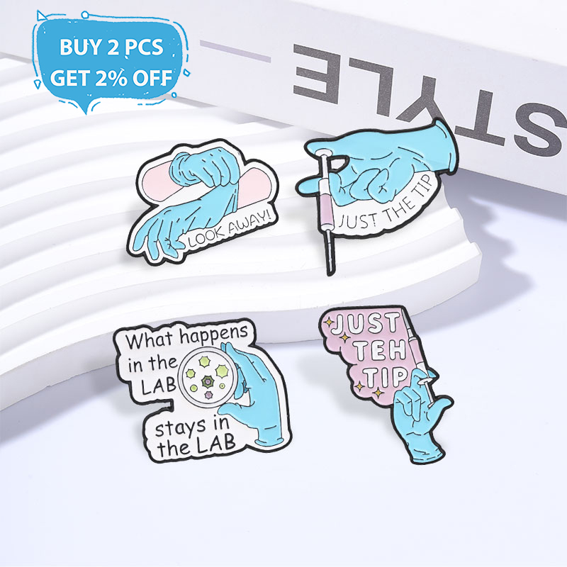 Cute Science Lab Enamel Pins W - Science Buddies 评论和价格