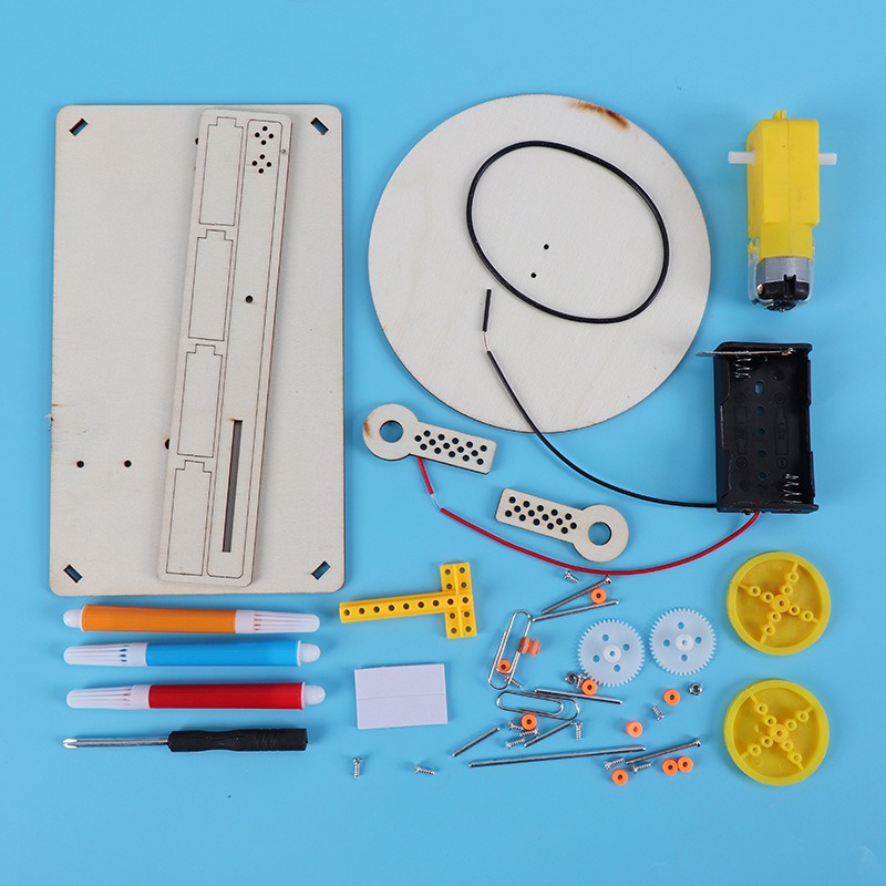 1-3Pcs DIY Wooden Electric Plo - Science Project Robot 评论和价格
