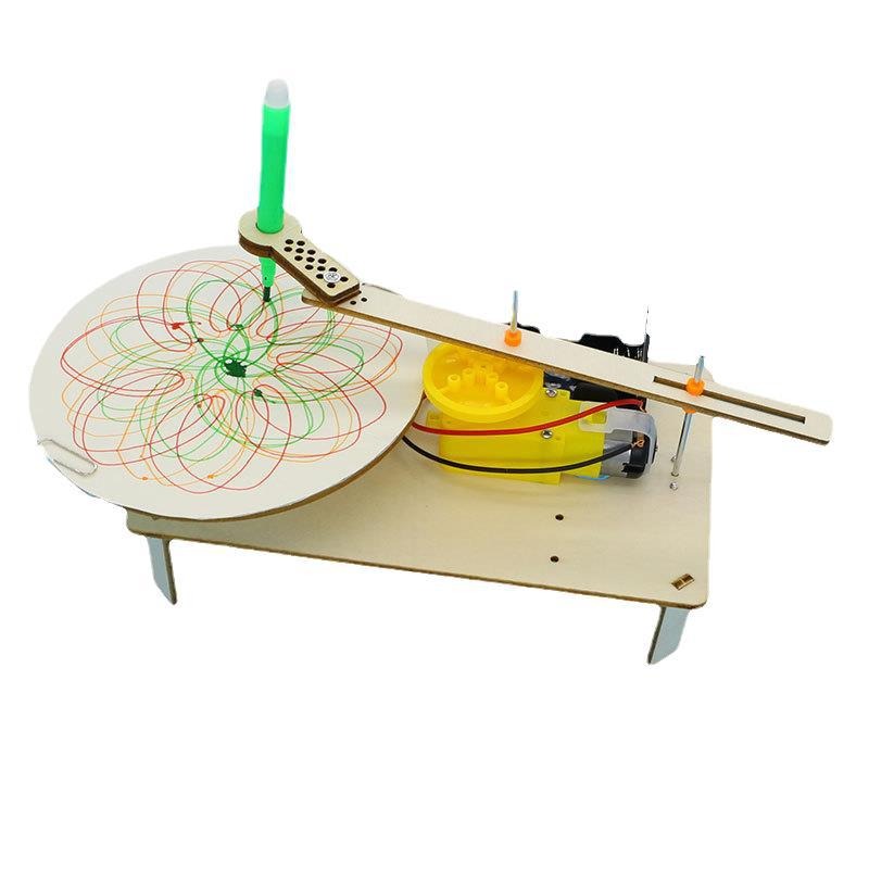 1-3Pcs DIY Wooden Electric Plo - Science Project Robot 评论和价格