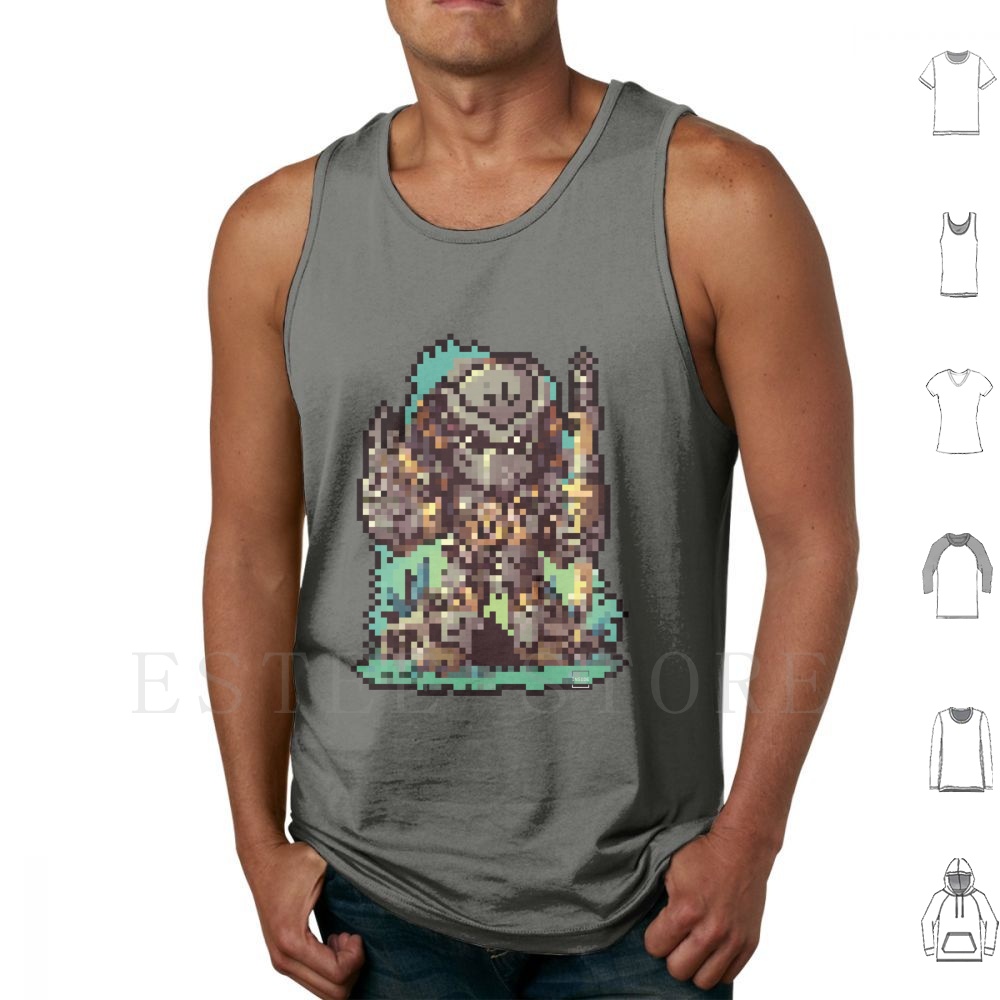Pixel Tank Tops Vest Sleeveles - Science Hunter 评论和价格