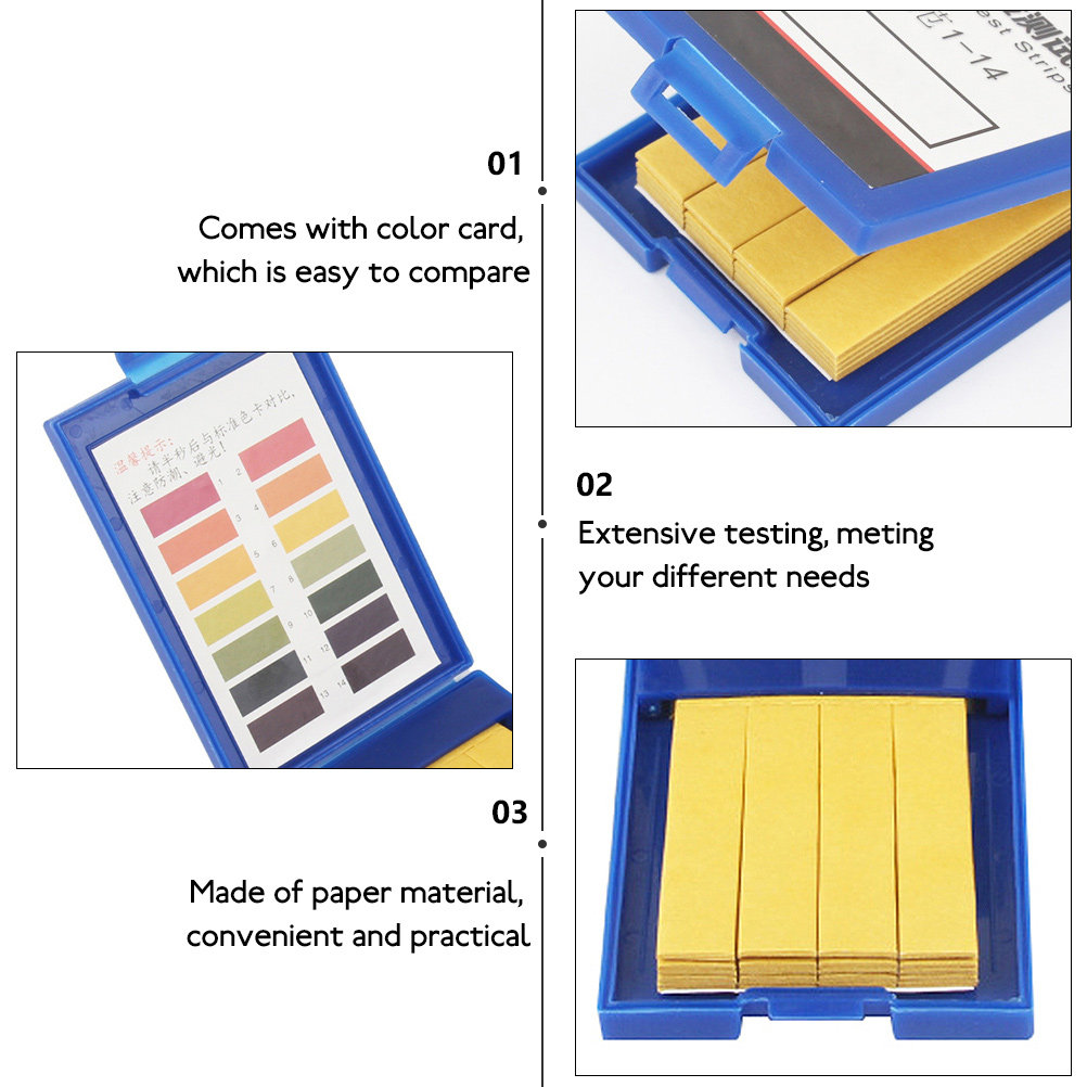 80Pcs PH Test Paper Precise 1- - Ph Strip Test 评论和价格