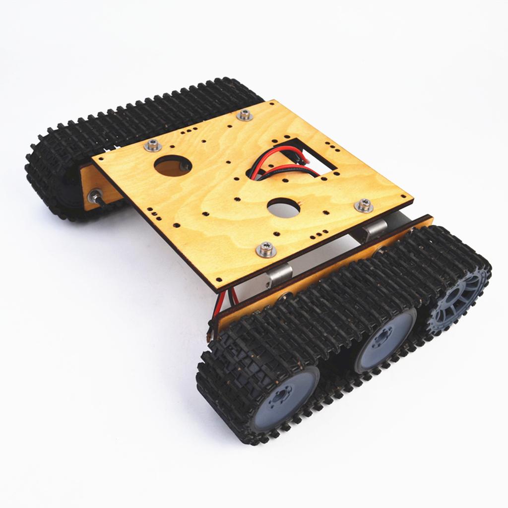 Robot Tank Car Chassis Alloy T - Science Project Robot 评论和价格